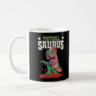 Dino Sport American Football playing Trex Coffee Mug