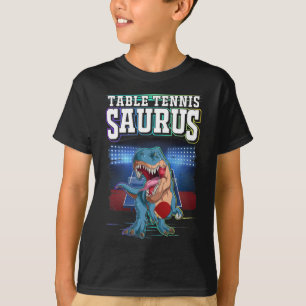 Dino Sport Table Tennis playing Trex T-Shirt