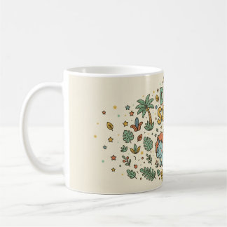 Dino Squad Cute Dinosaur Kids Coffee Mug