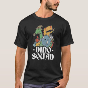 Dino Squad Future Paleontologist Fossil Dinosaur T-Shirt