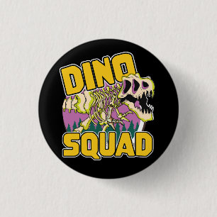 Dino Squad logo 3 Cm Round Badge