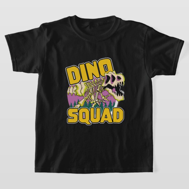 Dino Squad logo T-Shirt (Laydown)