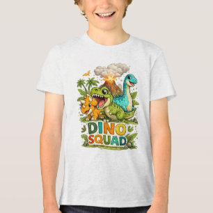 Dino Squad Volcano Tri-Blend Shirt