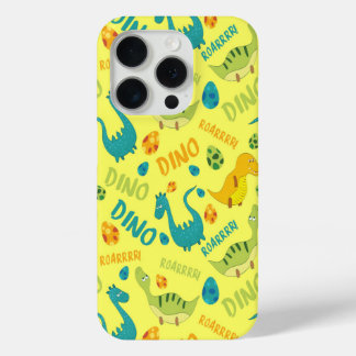 DINO THEME iPhone 15 PRO CASE