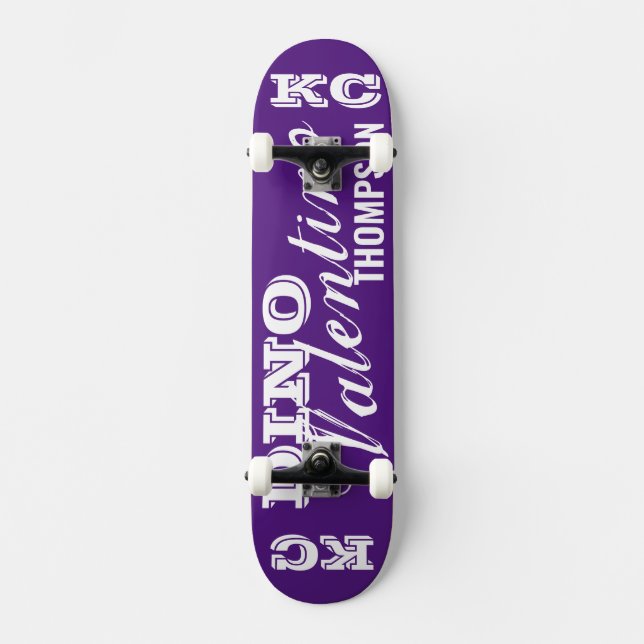 DINO VALENTINO  KC Skateboard (Front)