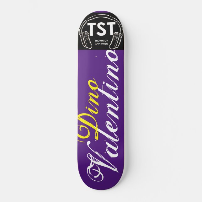 DINO VALENTINO Skateboard (Front)