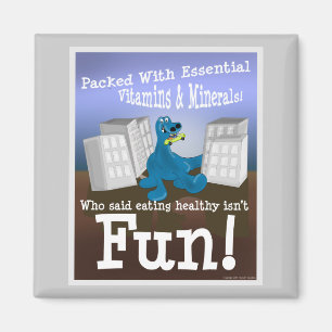 Dino Vitamins Magnet