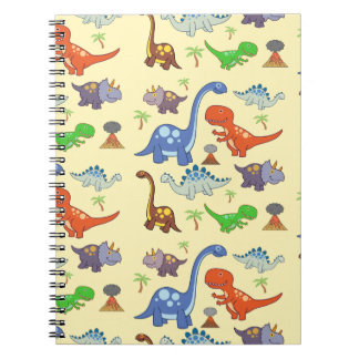 Dino World Spiral Notebook