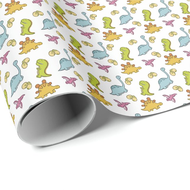 Dino Wrapping Paper (Roll Corner)