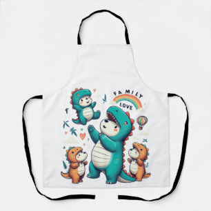 DinoBear Bond   Apron