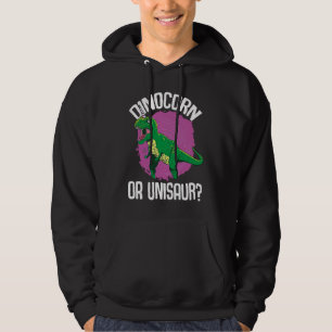 Dinocorn or Unisaur Dinosaur Unicorn Dino Hoodie