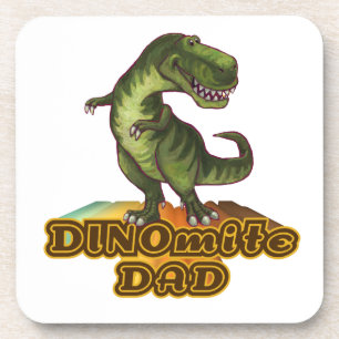 Dinomite Dad Coaster