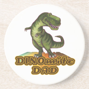 Dinomite Dad Coaster