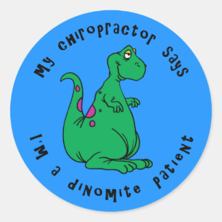 Dinomite Patient Stickers