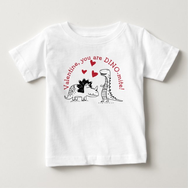 Dinomite Valentine's Day T-Shirt (Front)