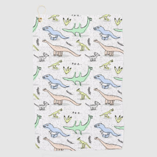 Dinos Golf Towel