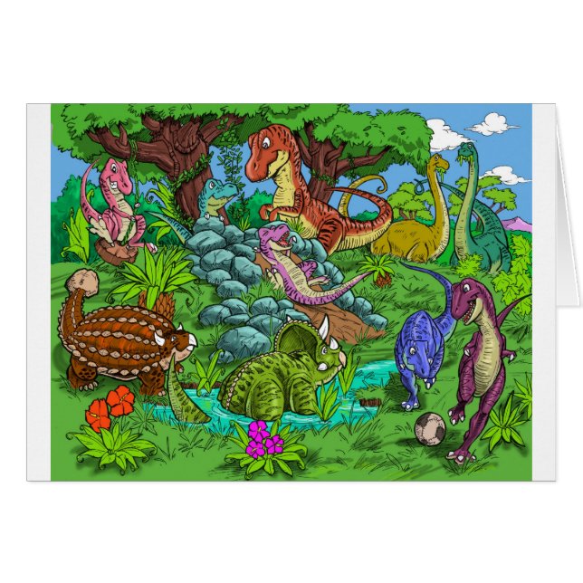 dinos_playing (Front Horizontal)