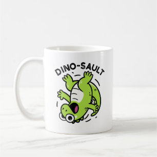 Dinosault Funny Dinosaur Pun  Coffee Mug