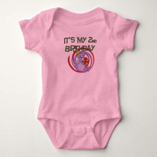 Dinosaur 2nd Birthday Tshirts and Gifts