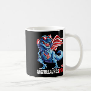Dinosaur 4th Of July Boys Girls Men Amerisaurus T  Coffee Mug