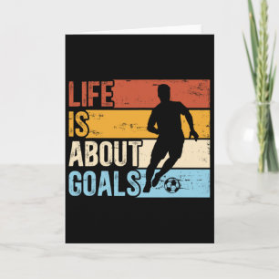 Dinosaur 5 Years Soccer 5th Birthday  Card