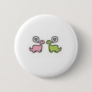 Dinosaur 6 Cm Round Badge