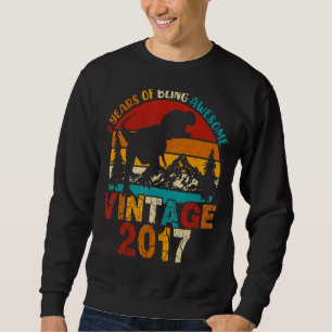 Dinosaur 6th Birthday Gifts For Boy 6 Years Of Bei Sweatshirt