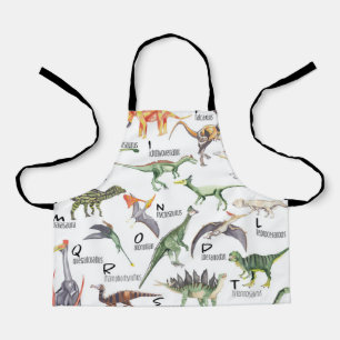Dinosaur Alphabet Apron