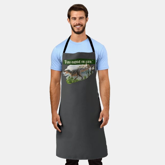 Dinosaur Apron (Worn)