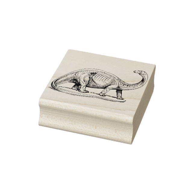 dinosaur art stamp (Stamp)