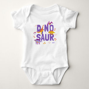 Dinosaur  baby bodysuit