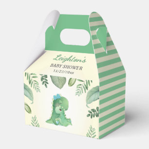 Dinosaur Baby Boy Shower Sprinkle Wild Dino Party Favour Box