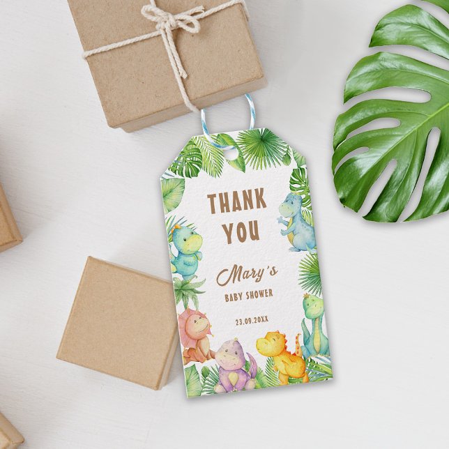 Dinosaur Baby Gift Tags (Creator Uploaded)