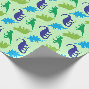 Dinosaur Baby Shower Wrapping Paper