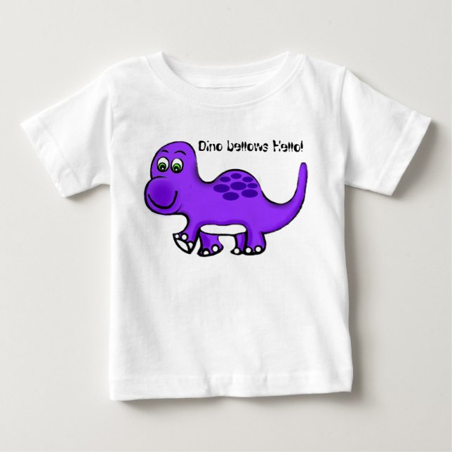 Dinosaur Baby  T-Shirt (Front)