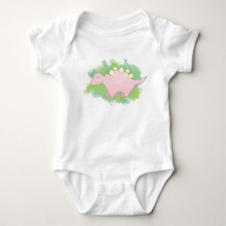Dinosaur Babygrow/sleepsuit - Stegosaurus Baby Bodysuit