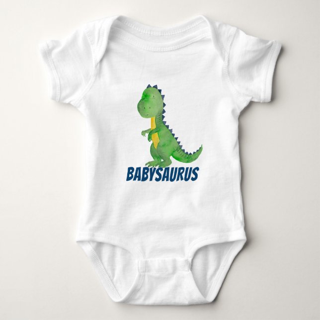 Dinosaur Babysaurus Shirt - Cute Trex Shirt (Front)