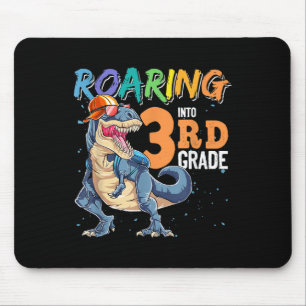 Dinosaur Back To School Im Ready To Crush 3rd Grad Mouse Mat