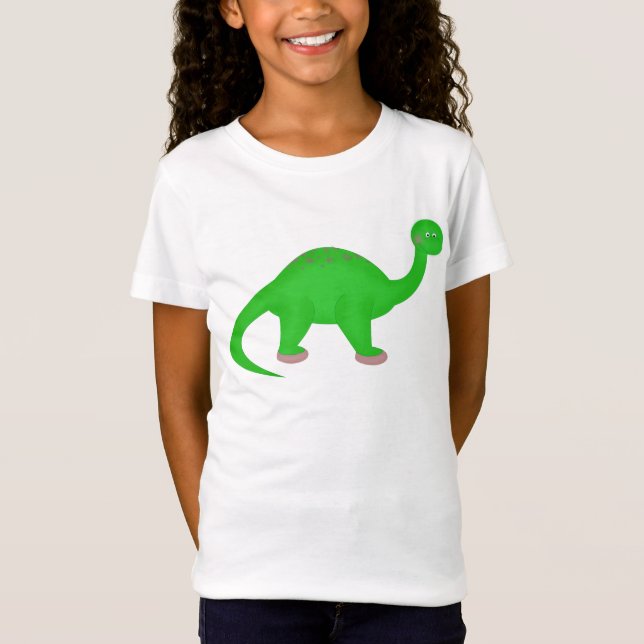 Dinosaur ballerina T-Shirt (Front)