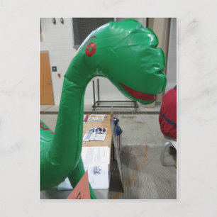 Dinosaur Balloon Postcard