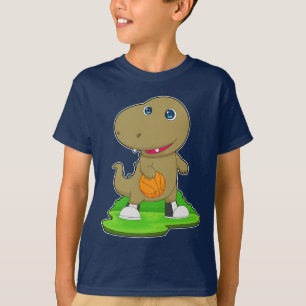 Dinosaur Basketball player Basketball T-Shirt