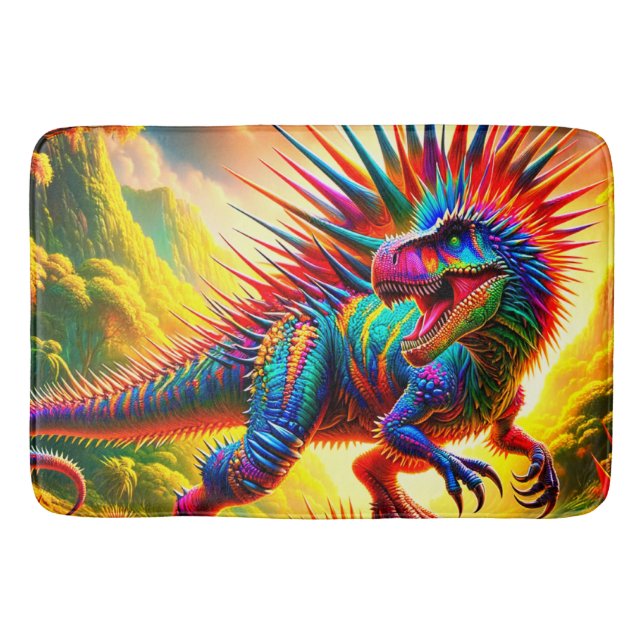 Dinosaur Bath Mat (Front)