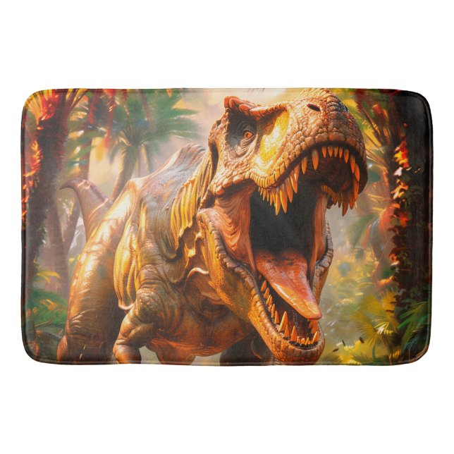 Dinosaur Bath Mat (Front)
