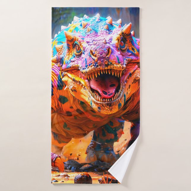 Dinosaur Bath Towel (Bath Towel)