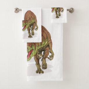 Dinosaur Bath Towel Set