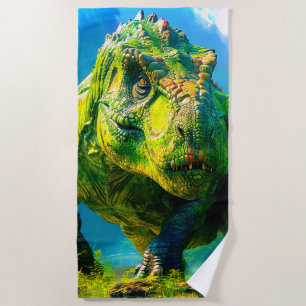 Dinosaur Beach Towel