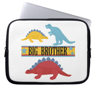 Dinosaur Big Brother Laptop Sleeve