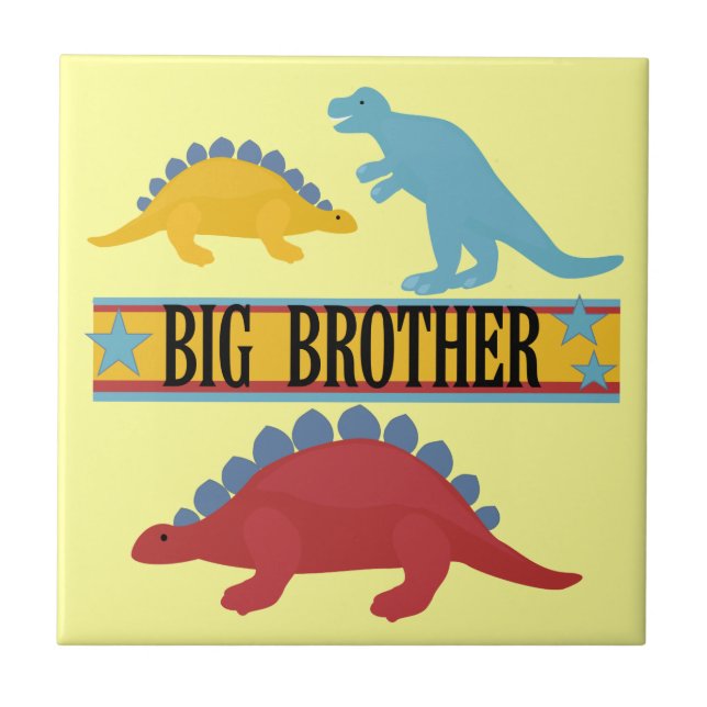 Dinosaur Big Brother Tile (Front)