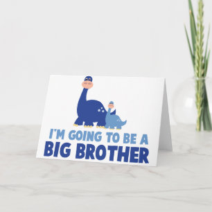 dinosaur big brother to be NEW blue Announcement