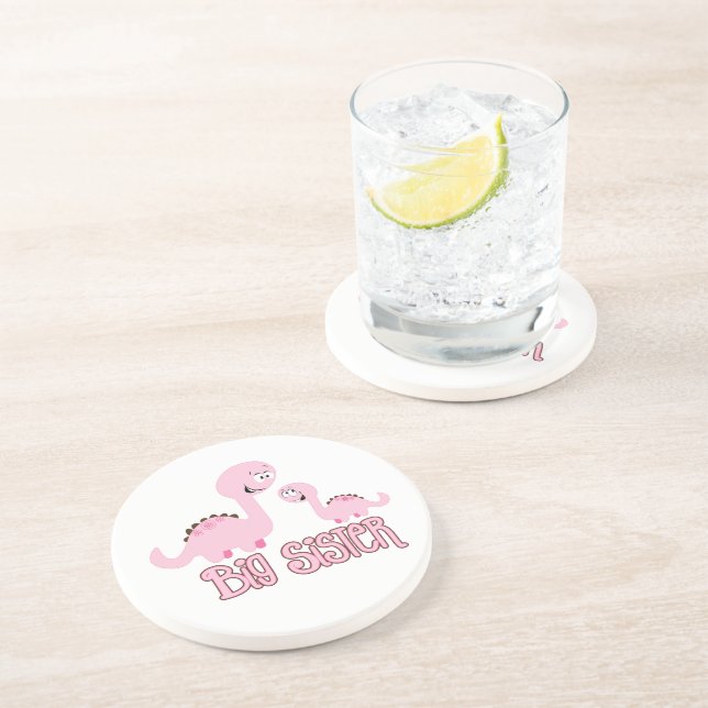 Dinosaur Big Sister Coaster (Side)